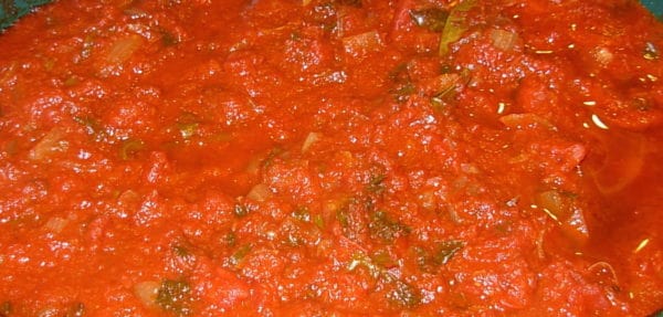Try this Slow Cooker Red Sauce Pasta Sauce. It's fabulous (because...wine!) and easy.