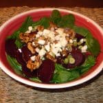 Green Salad with Beets and Feta