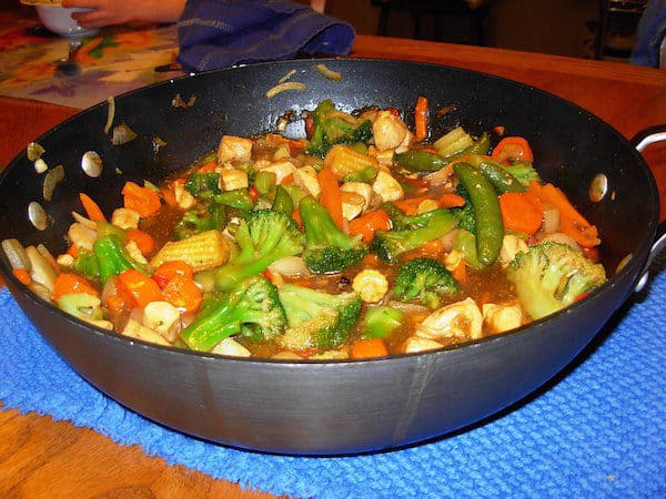 We call this Chinese Chicken Stir Fry, and it is very tasty.