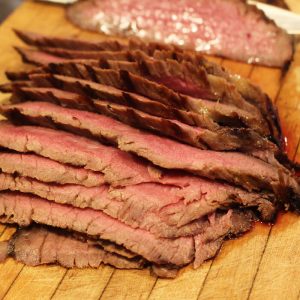 Marinated Flank Steak is one of the tenderest steaks you can eat.