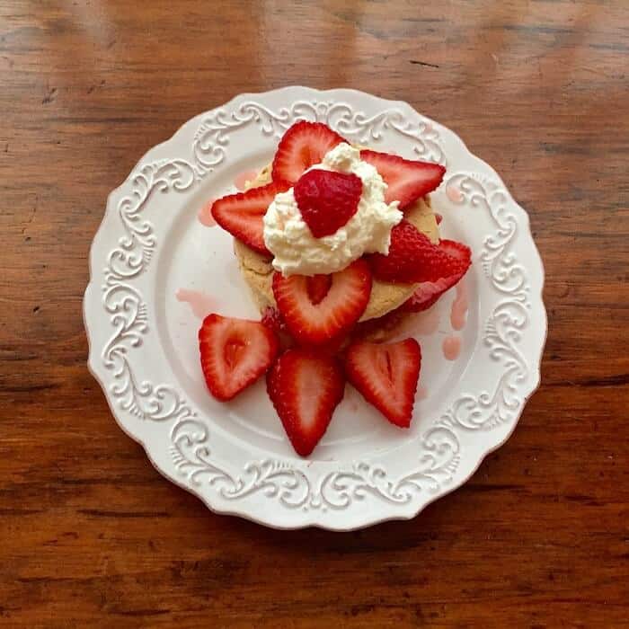 Strawberry Shortcake, scrumptious dessert.