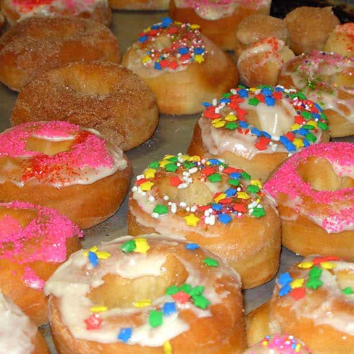Baked Doughnuts are fun to decorate.