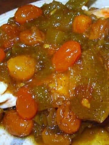 slow cooker green tomato chutney recipe