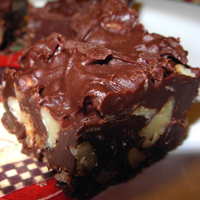 Homemade Chocolate Fudge is rich and tasty.