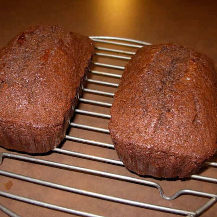 Mexican Pound Cake is baked in small loaves.