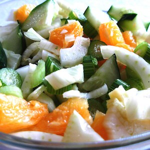 Fennel Orange Cucumber Salad