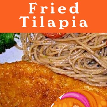 cornflake crusted fried tilapia