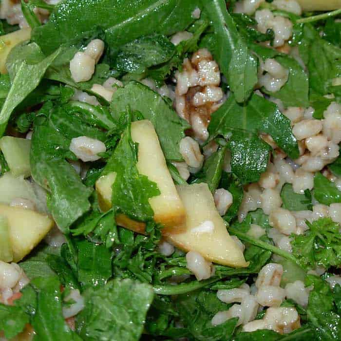 This Barley Apple Walnut Salad will fill you up and nourish you.