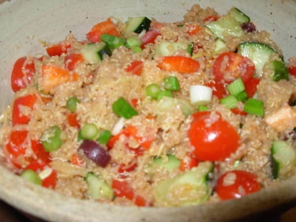 Mediterranean Quinoa Salad