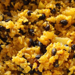 Yellow Rice and Beans