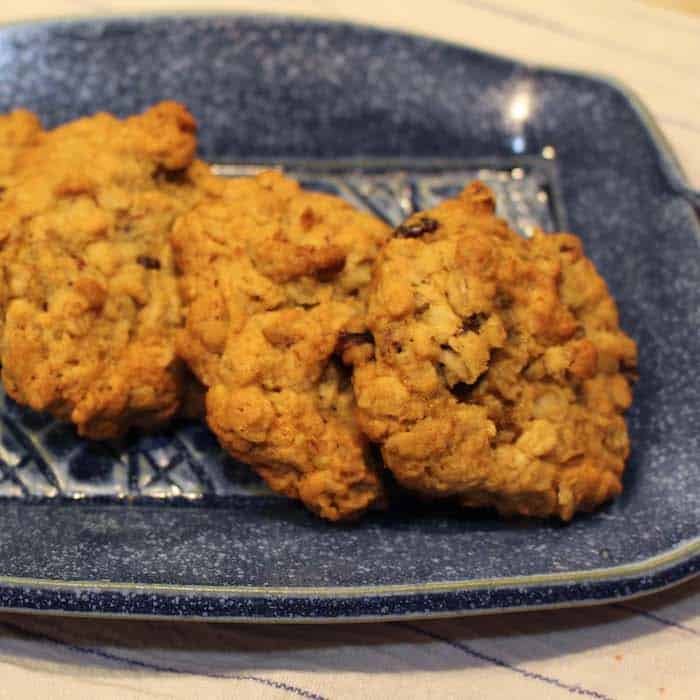 Oatmeal Craisin Pecan Cookies. Easy and quick.