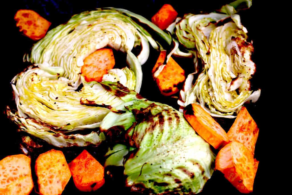 Grilled Cabbage and Carrots: mmmmmm. So good.