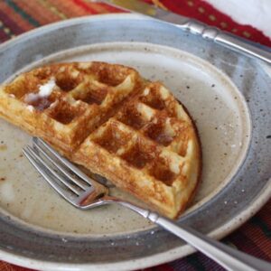Delicious, Light Fluffy Gluten Free Waffles. These are so good, no one will be able to tell they are gluten free.