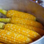 Boiled Corn on the Cob.