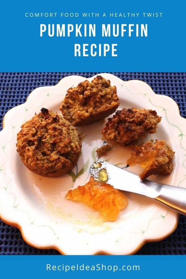 These Pumpkin Muffins are deliciously filling. #glutenfreepumpkinmuffin #pumpkinmuffins #glutenfree #muffins #recipes #breakfast #recipeideashop