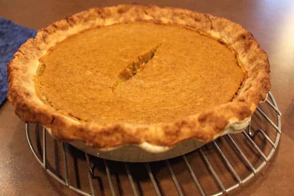 Roasted Pumpkin Pie with Gluten Free Pie Crust for Sweet Pies.