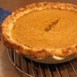 Roasted Pumpkin Pie with Gluten Free Pie Crust for Sweet Pies.