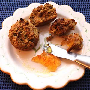 Gluten Free Pumpkin Muffin. Yum.