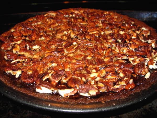 Molasses Pumpkin Pecan Ginger Pie