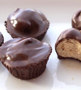 Chocolate Peanut Butter Balls Candy is so tasty.