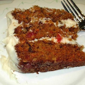 A slice of Carrot Cake. It's the best IMHO.