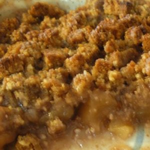 Apple Brown Betty was one of President Reagan's favorite desserts.