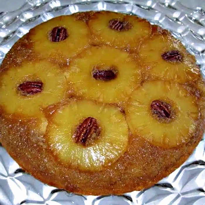 homemade pineapple upside down cake