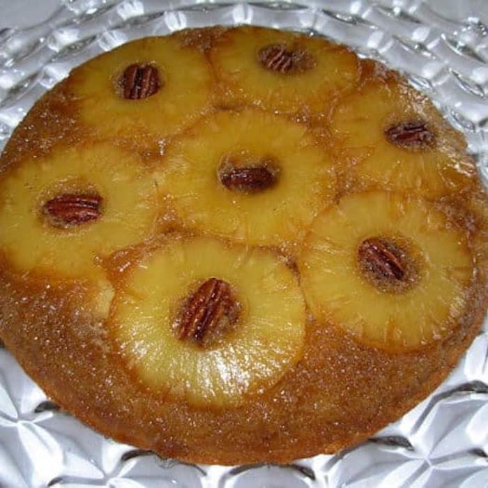 Pineapple Upside-Down Cake Recipe (With Maraschino Cherries)