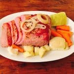 Baked Corned Beef Dinner.