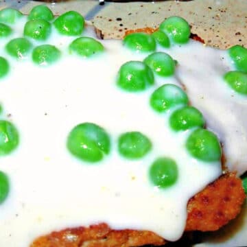 peas in white gravy