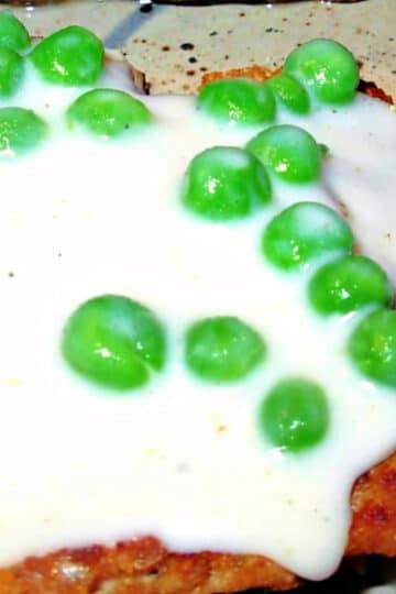 peas in white gravy