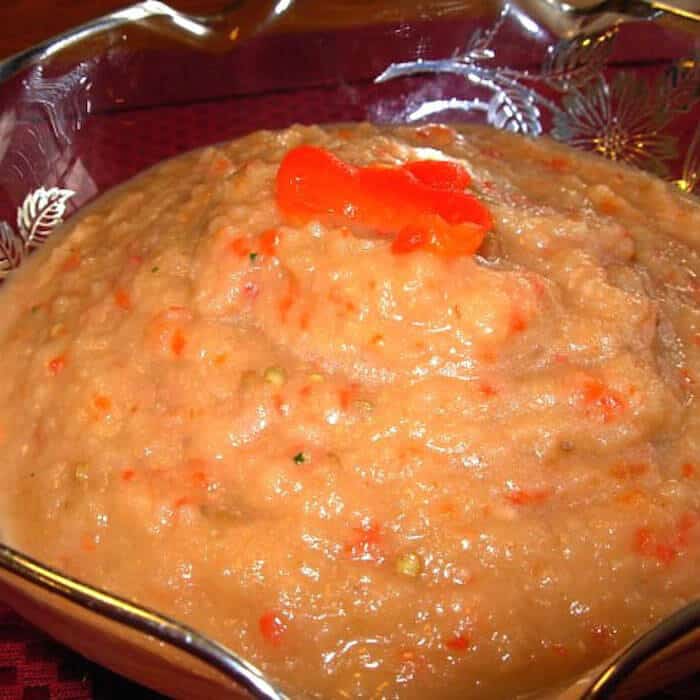Mediterranean Baba Ghannooj Eggplant Dip