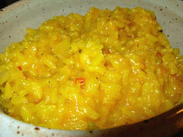Saffron Scented Risotto