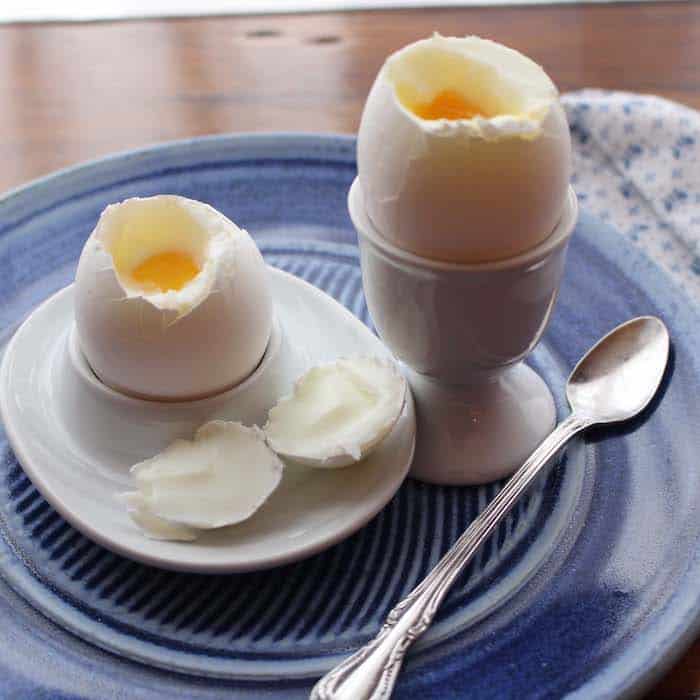 Soft Boiled Eggs make you feel like royalty, especially in egg cups.