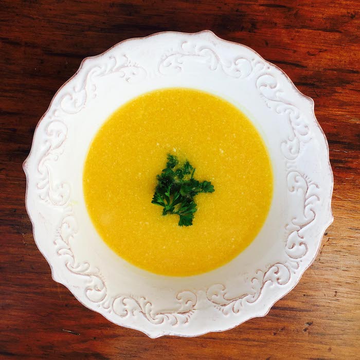Thickened with potatoes, this Vegan Gluten Free Butternut Squash Soup is tasty and satisfying.