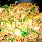 Mushroom Artichoke Pasta Marsala proves you don't need meet to feel satisfied.