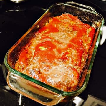 Grandma's ground beef meatloaf