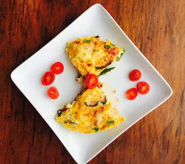 Asparagus Tomato Frittata
