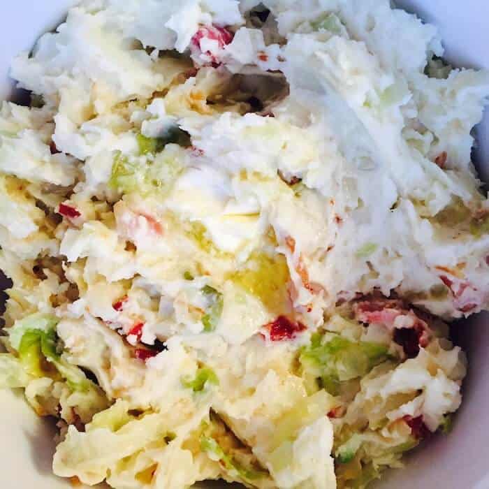 Colcannon, a bowl full of delicious-ness.