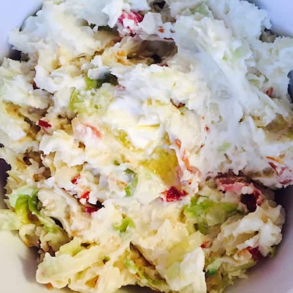 Colcannon, a bowl full of delicious-ness.