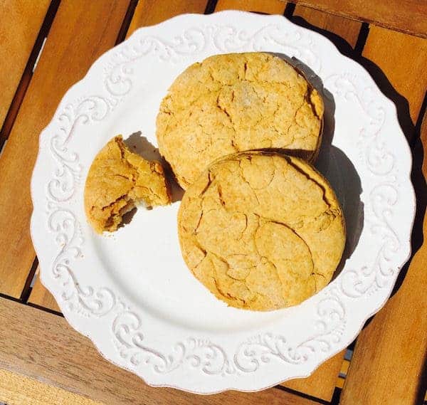 Gluten Free Sweet Potato Biscuits1 Such tasty Gluten Free Sweet Potato Biscuits; it's hard to stop at one.