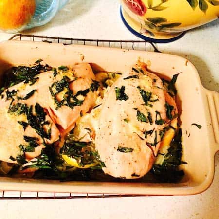 Easy Lemon Chicken with Tarragon.