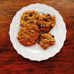 GF Cookies 4 Ways: Gluten Free Peanut Butter Chocolate Chip Cookies