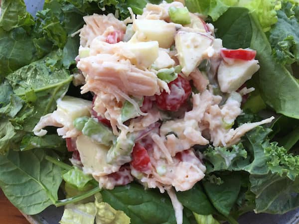 Apple Tomato Chicken Salad