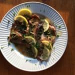 30-MInute Veal Piccata. Easy peasy and super good.