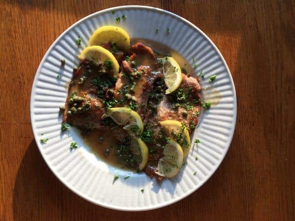 30-MInute Veal Piccata. Easy peasy and super good.