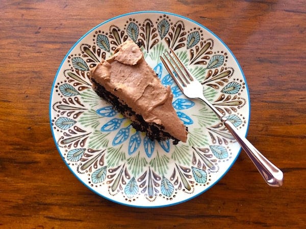 Chewy and moist, this Flourless Gluten Free Chocolate Chocolate Cake is so tasty.