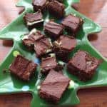 Gluten Free Three Layer Mint Brownies