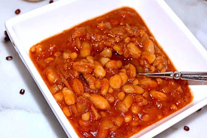 slow cooker baked beans