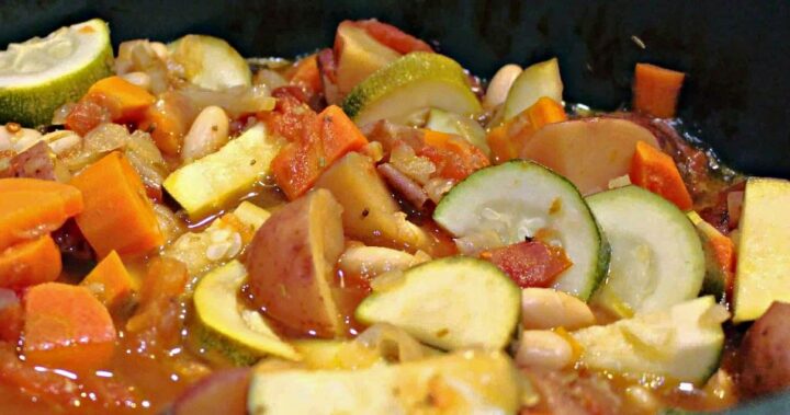 Tuscan White Bean Stew With Potatoes And Carrots